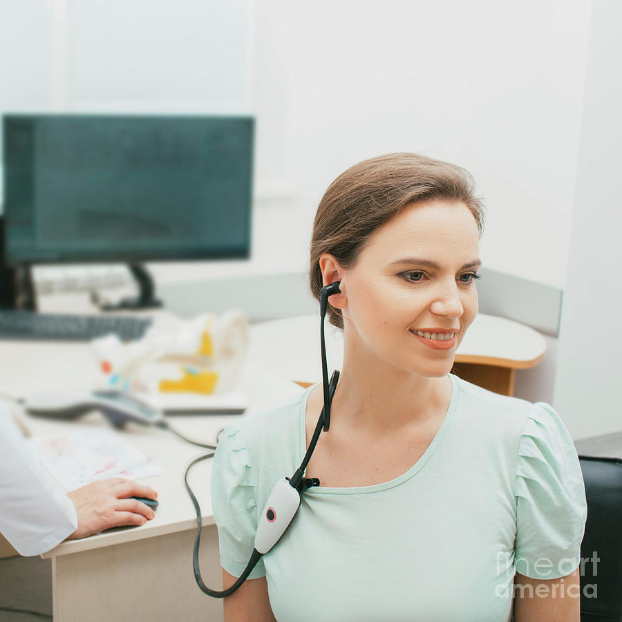 Hearing Test Photograph By Peakstock Science Photo Library Fine Art