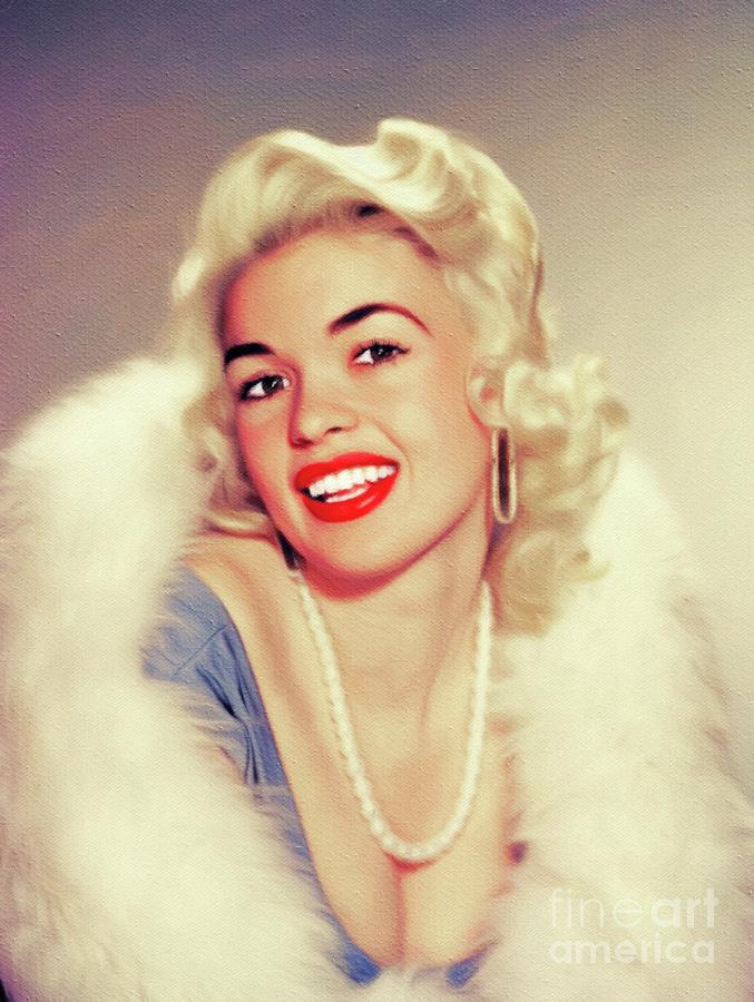 Jayne Mansfield Movie Star And Pinup Painting By Esoterica Art Agency