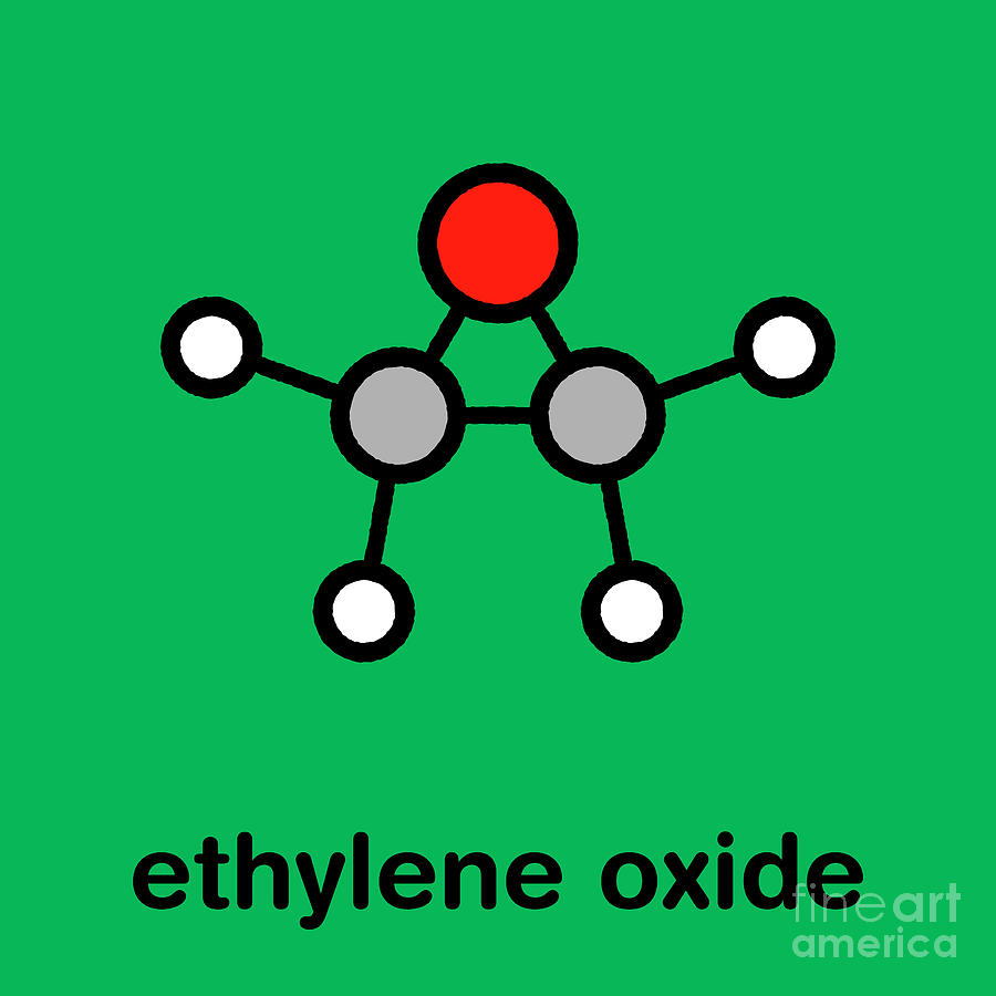 Ethylene Oxide Molecule Photograph By Molekuul Science Photo Library