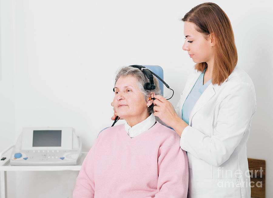 Hearing Test Photograph By Peakstock Science Photo Library Fine Art