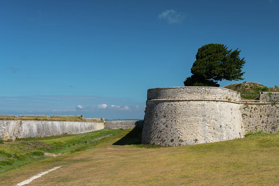 The Vauban Fortifications Of Saint Martin De Re On A Sunny Day