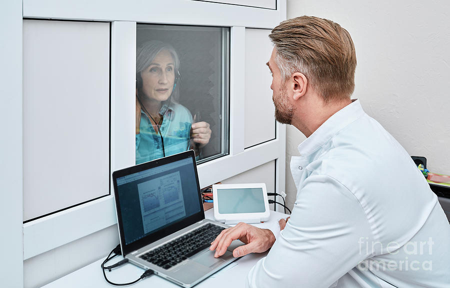 Hearing Test By Peakstock Science Photo Library