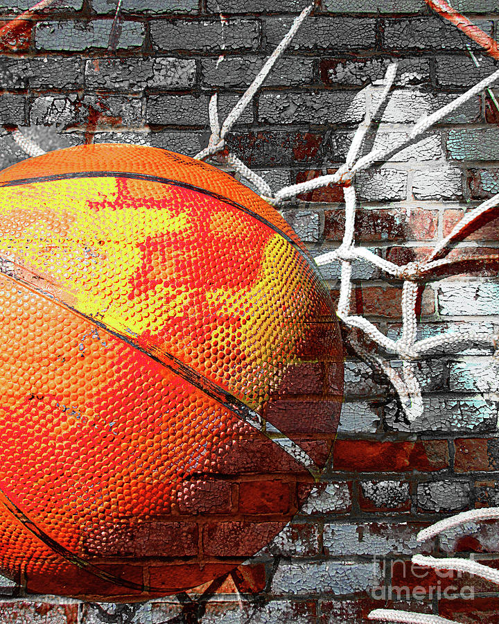 Basketball Art Swoosh Vs Digital Art By Takumi Park Fine Art America