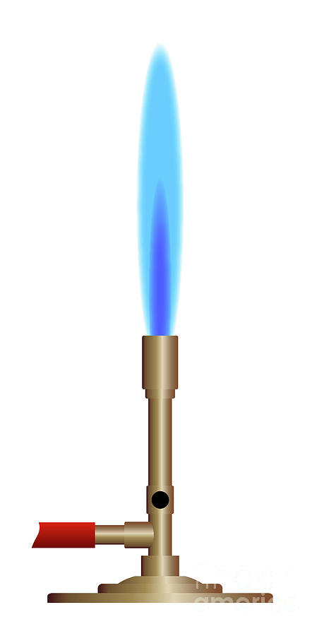 Bunsen Burner Digital Art By Bigalbaloo Stock Pixels