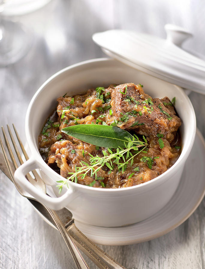 Carbonade De Joue De Boeuf Beef Cheek Carbonade Photograph By Studio