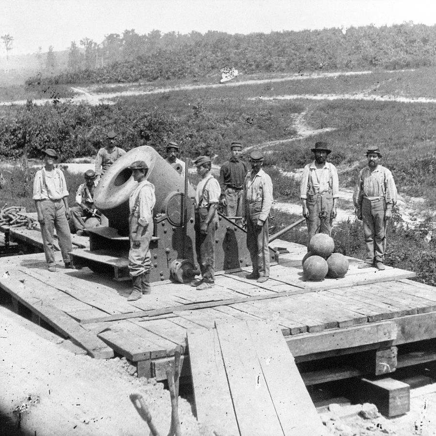 Civil War Mortar C1863 Photograph By Granger Fine Art America