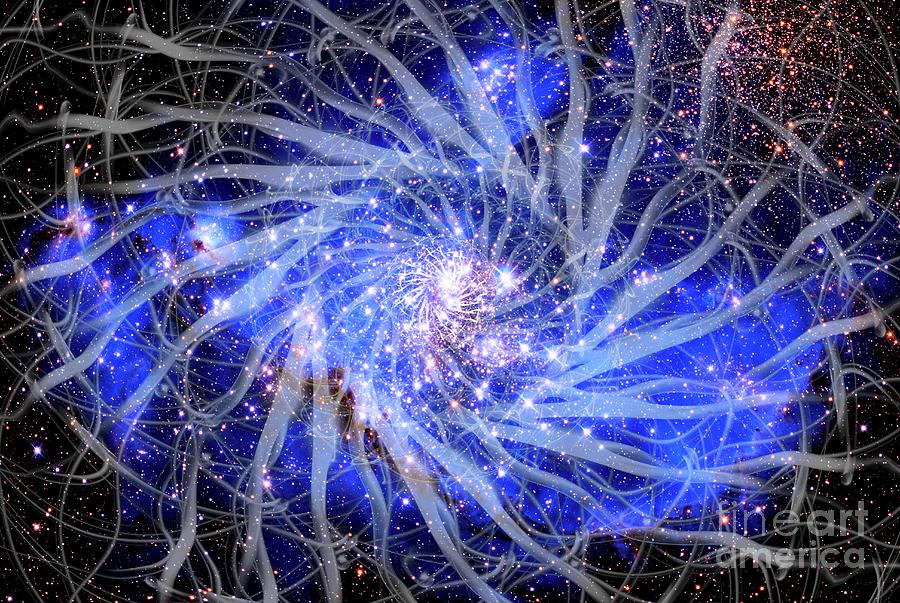 Connected Universe Photograph By Victor De Schwanberg Science Photo