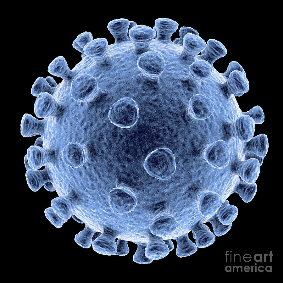 Coronavirus Particle Photograph By Kateryna Kon Science Photo Library