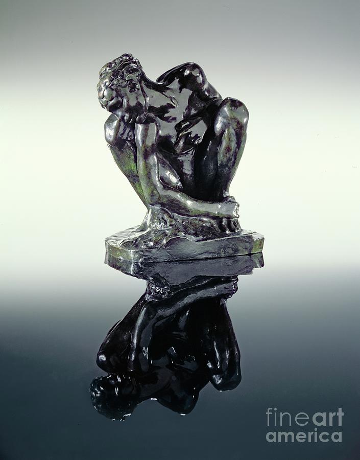 Crouching Nude Bronze By Auguste Rodin Painting By Auguste Rodin Fine