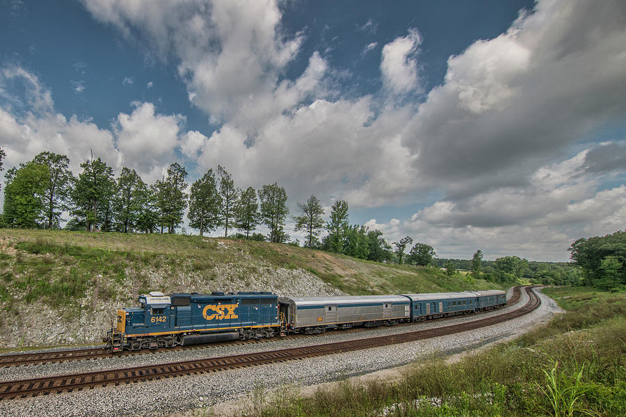 CSX W001 03 Track Inspection Geometry Tra Photograph By Jim Pearson