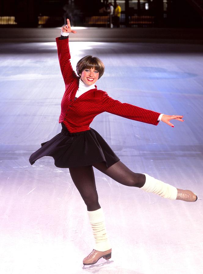 Dorothy Hamill Portrait Session Photograph By Harry Langdon