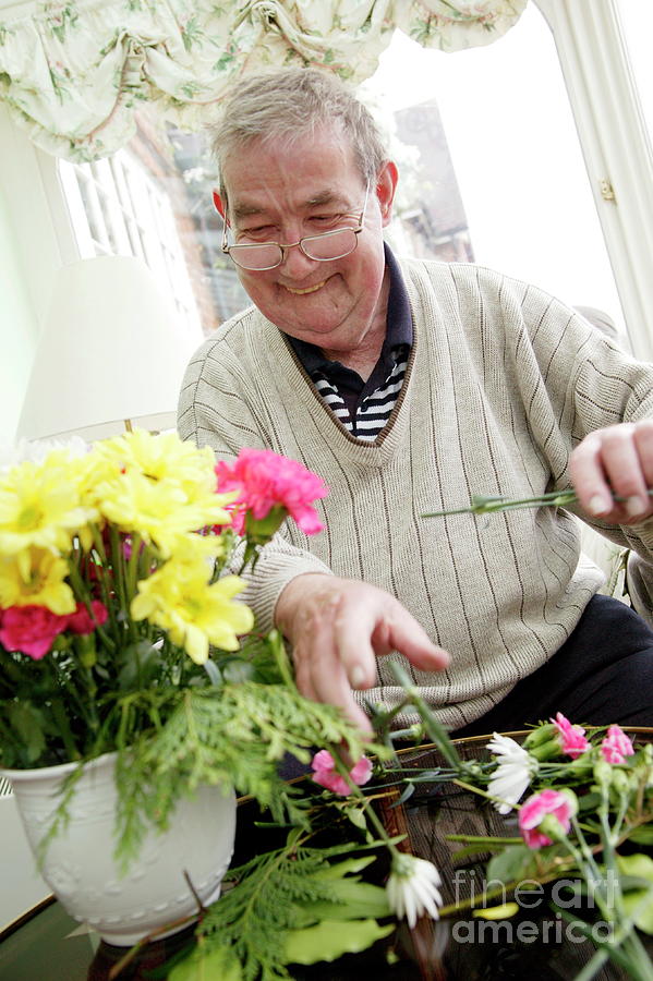 Elderly Man Photograph By Michael Donne Science Photo Library Fine