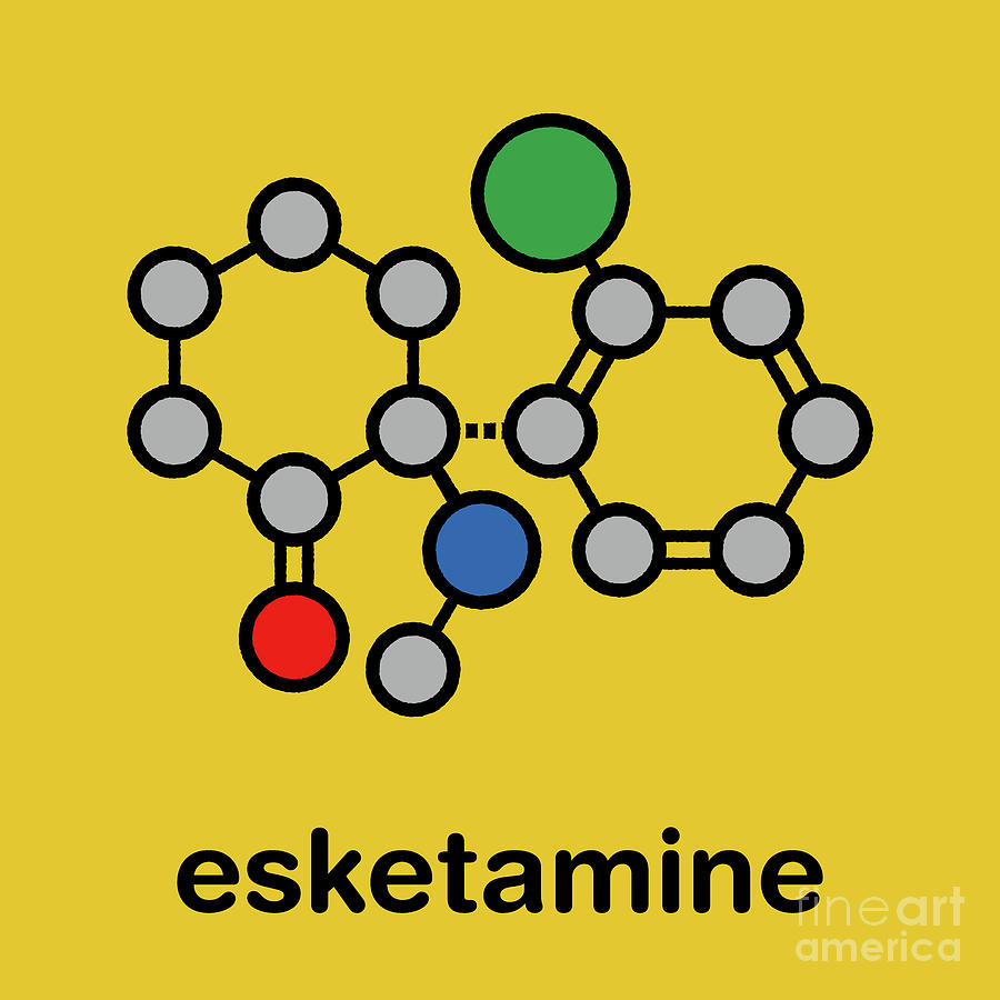 Esketamine Antidepressant And Anaesthetic Drug Photograph By Molekuul