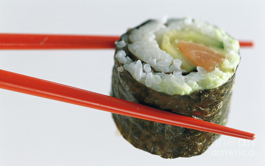 Maki Sushi Photograph By Maximilian Stock Ltd Science Photo Library