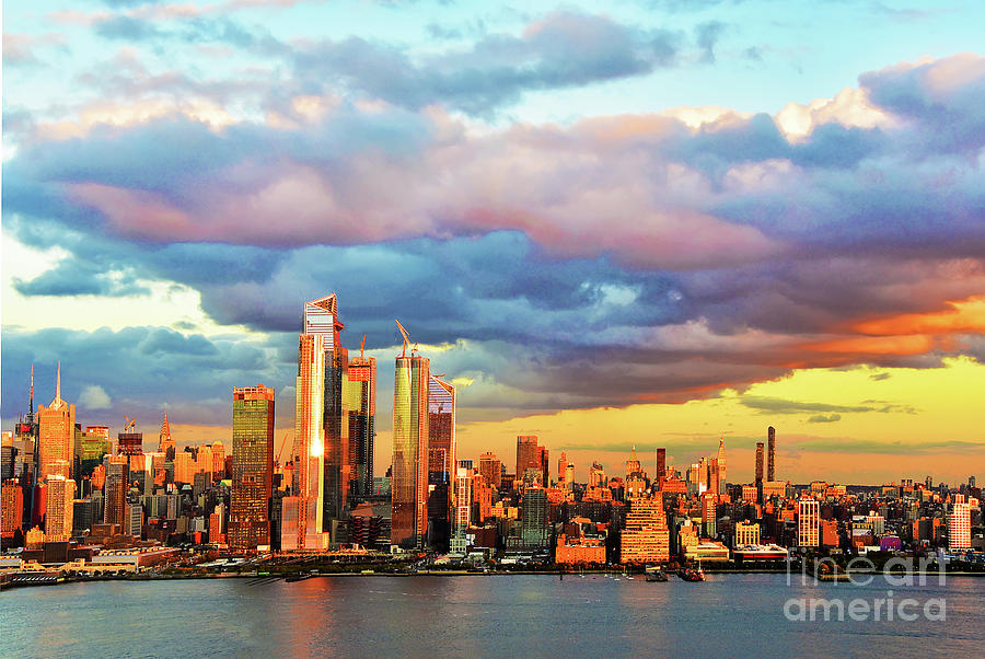 Manhattan Sundown Magnifique Photograph By Regina Geoghan Fine Art