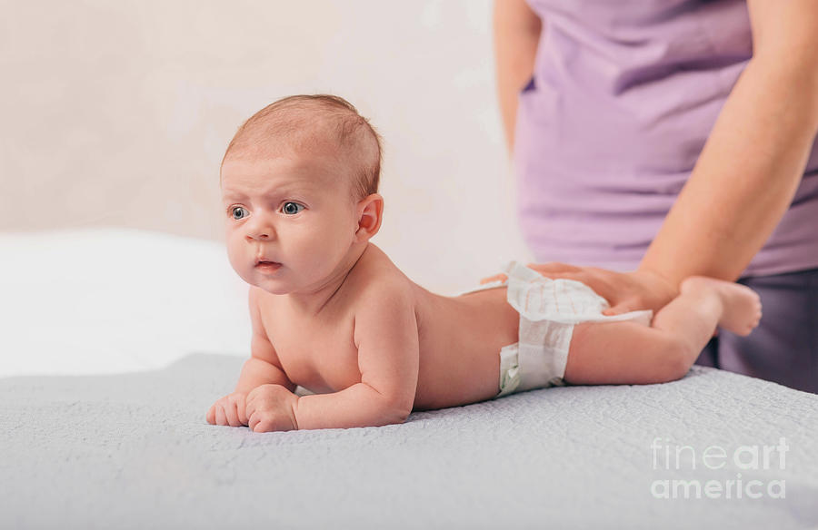 Medical Examination Of Newborn Baby Photograph By Peakstock Science