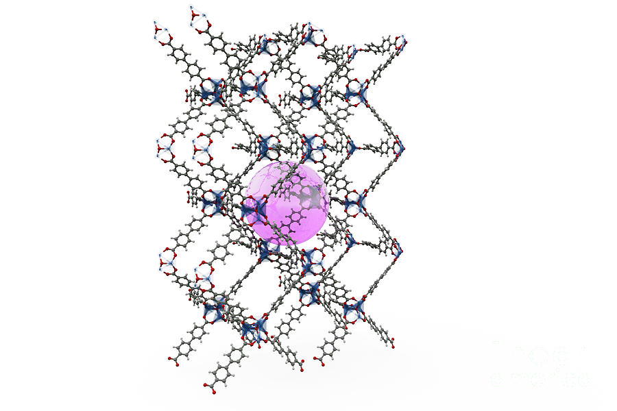 Metal Organic Framework By Thom Leach Science Photo Library