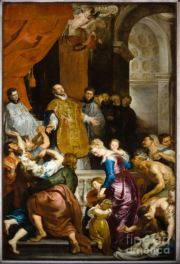 Miracles Of St Ignatius Of Loyola By Peter Paul Rubens