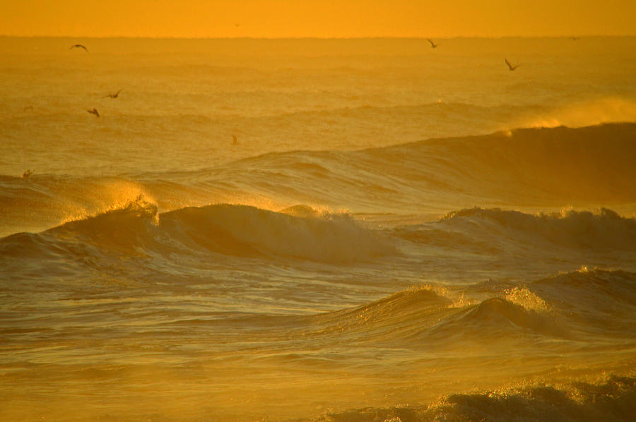 Misty Sunrise Ocean Nauset Light Beach Photograph By Dianne Cowen