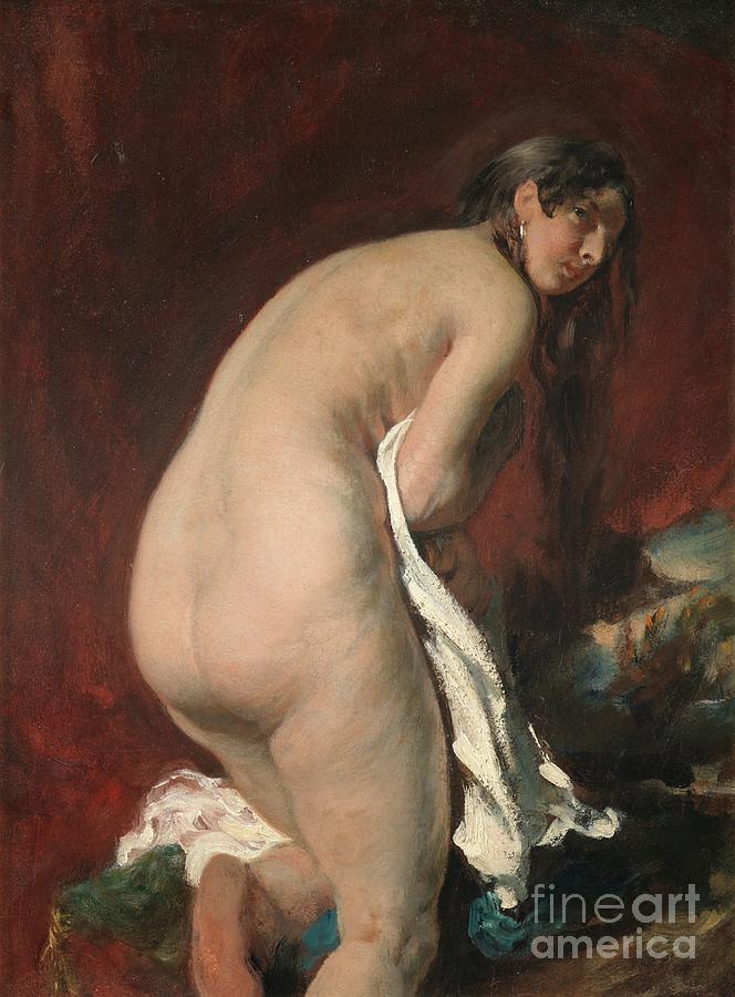 Nude From Behind Painting By William Etty Pixels