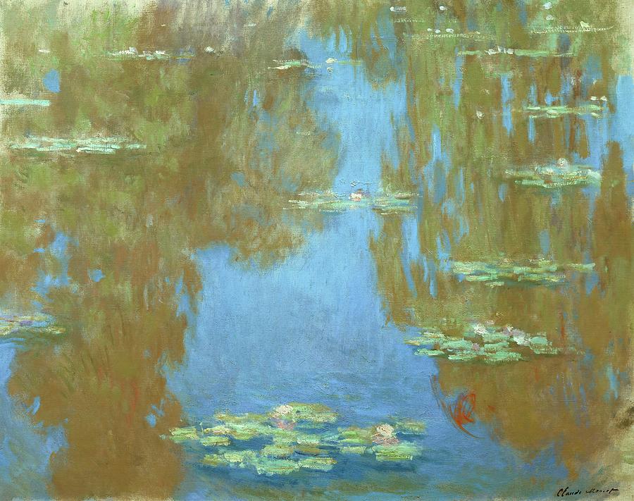 Nympheas Waterlilies Oil On Canvas 1903 73 X 92 Cm Inv 5163