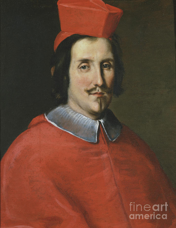 Portrait Of A Cardinal Painting By Jacob Ferdinand Voet Fine Art America