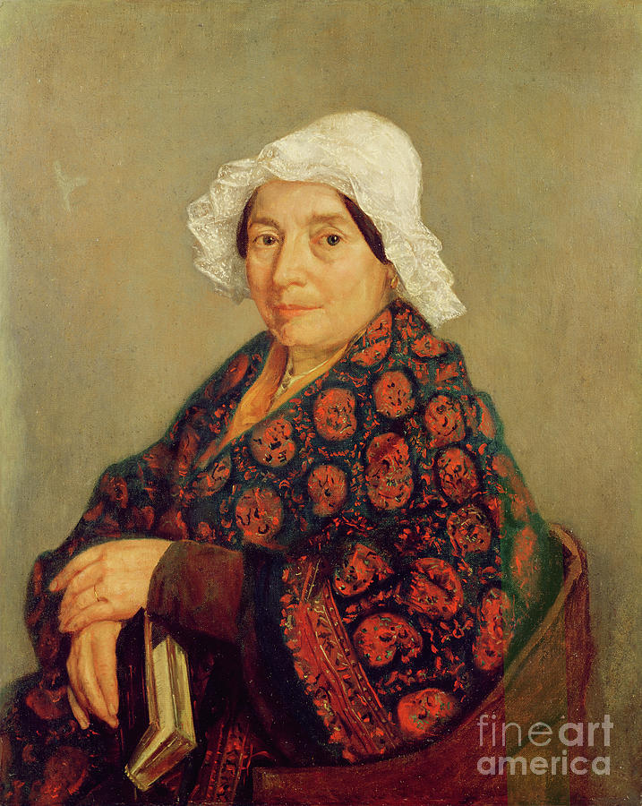 Portrait Of A Woman 1826 Painting By Francisco Jose De Goya Y