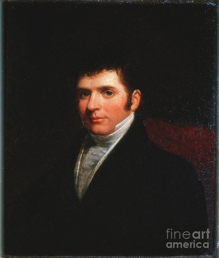 Portrait Of John Dobson C Painting By William Dixon Fine Art