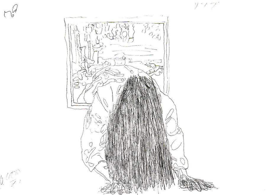 Sadako Yamamura Drawing By Dasai Osamu Pixels