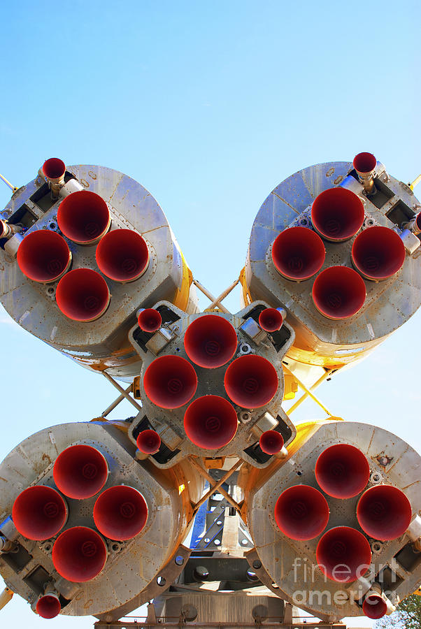 Soyuz Rocket Boosters By Mark Williamson Science Photo Library