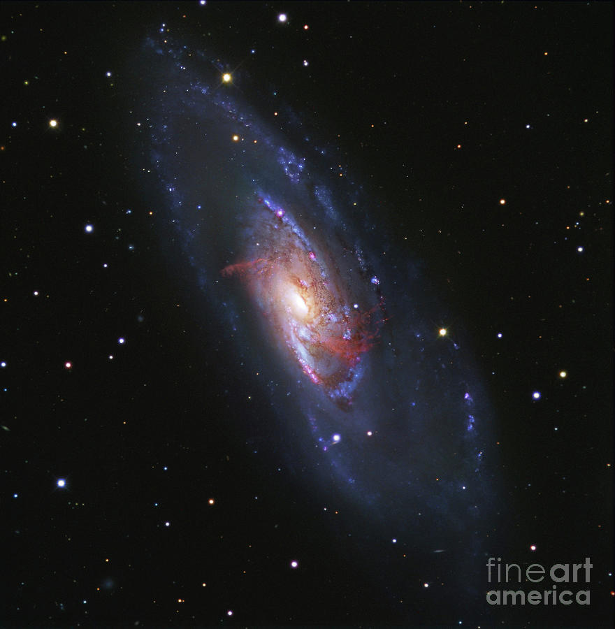 Spiral Galaxy M Photograph By Robert Gendler Science Photo Library