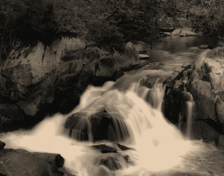 The Approach To Great Falls Photograph By Tom Stovall Sr Fine Art America