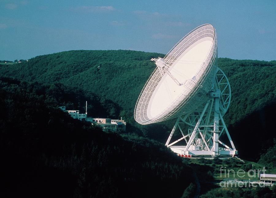 The Effelsberg Radio Telescope Near Bonn Photograph By Max Planck