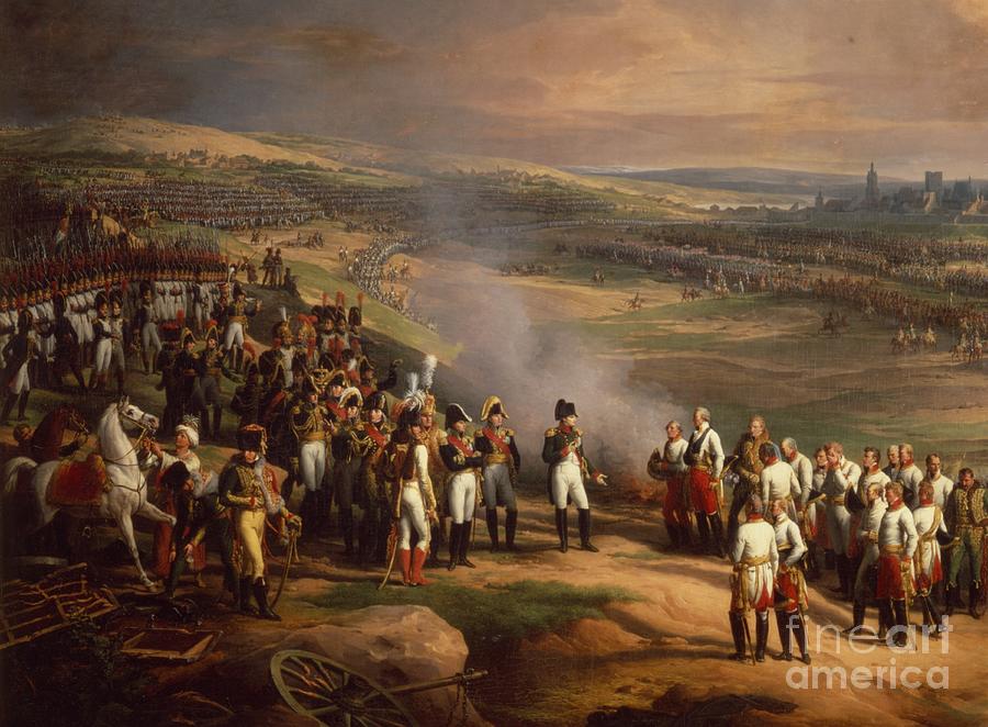 The Surrender Of Ulm 20th October 1805 1815 Painting By Charles