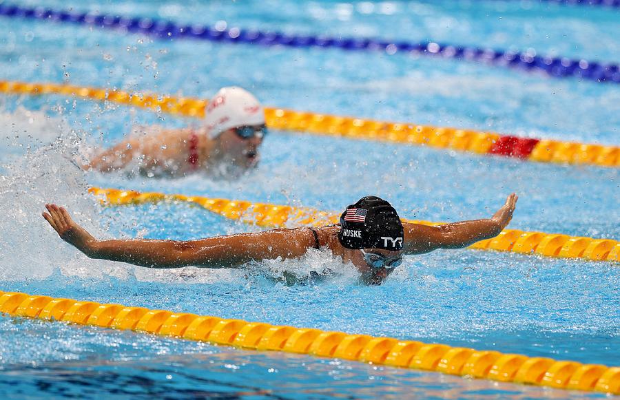 Tokyo 2020 Torri Huske Womens Medley Relay Swim Photograph By Photo