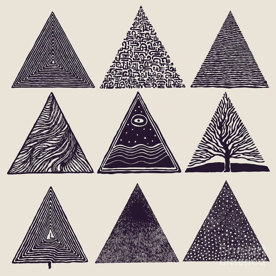 Узор треугольники