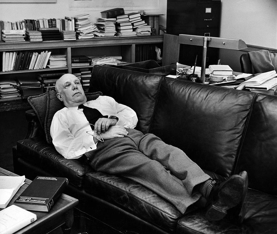 Walter W Stewart In His Office Digital Art By Alfred Eisenstaedt