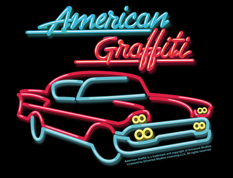 American Graffiti Neon Digital Art By Solly Seth Pixels