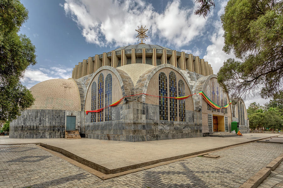 Church Of Our Lady St Mary Of Zion Axum Ethiopia Photograph By Artush