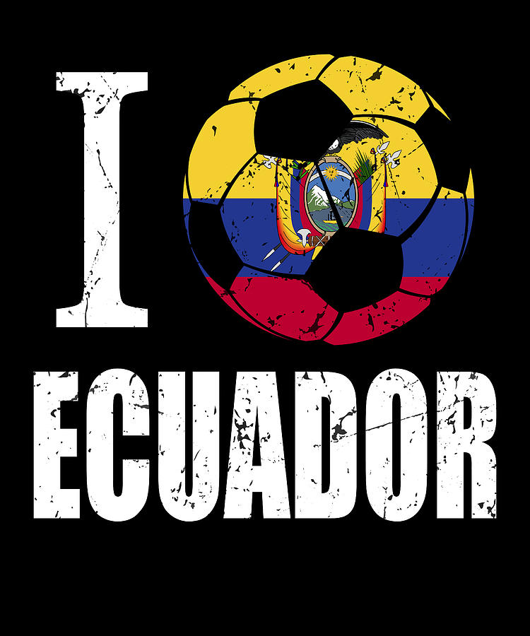 Ecuador Football Digital Art By Manuel Schmucker Fine Art America