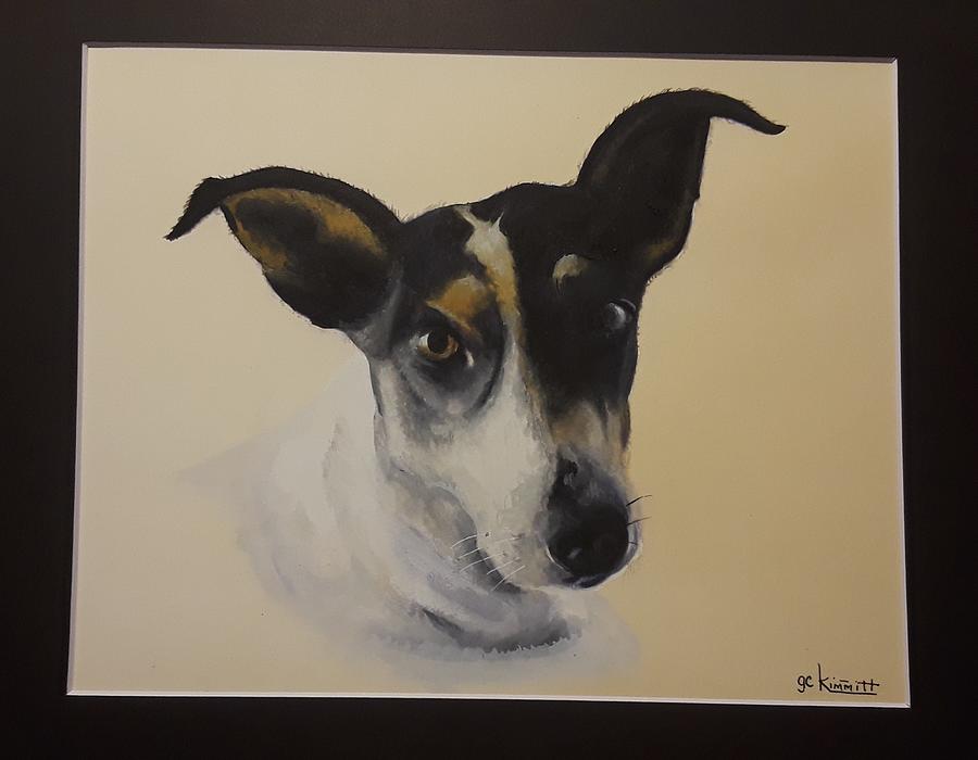 Example Pet Portrait Painting By GC Kimmitt Fine Art America