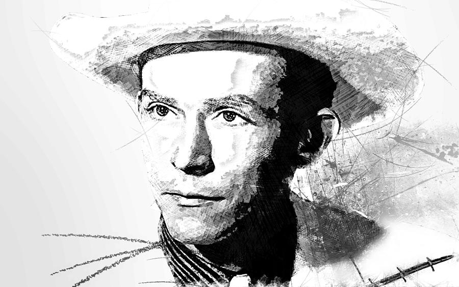 Famous Celebrity Hank Williams American Singer Songwriter Musician