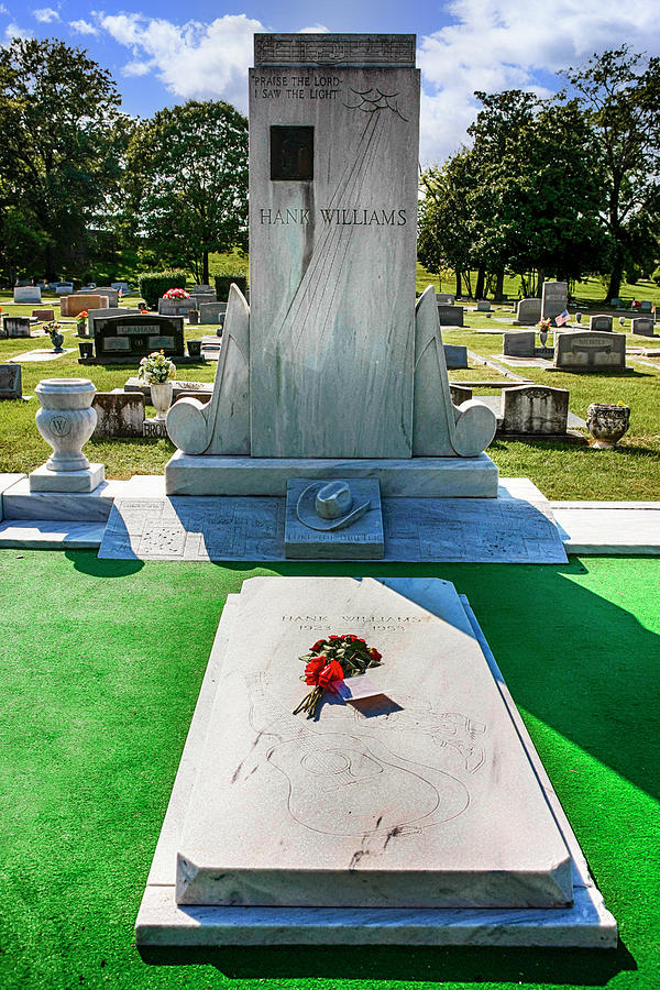 Hank Williams Grave Photograph By Chris Smith Pixels