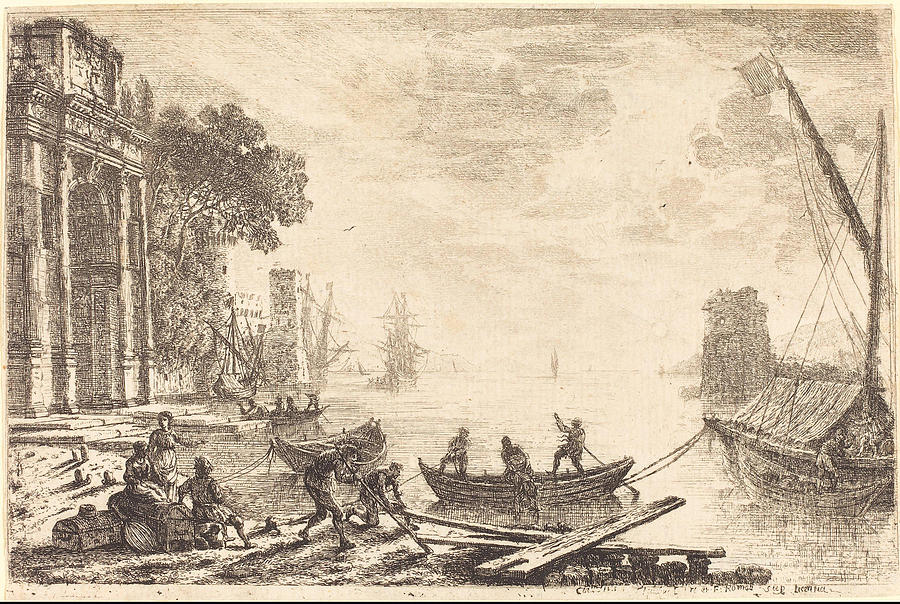 Harbor Scene With Rising Sun Le Soleil Levant Painting By Claude