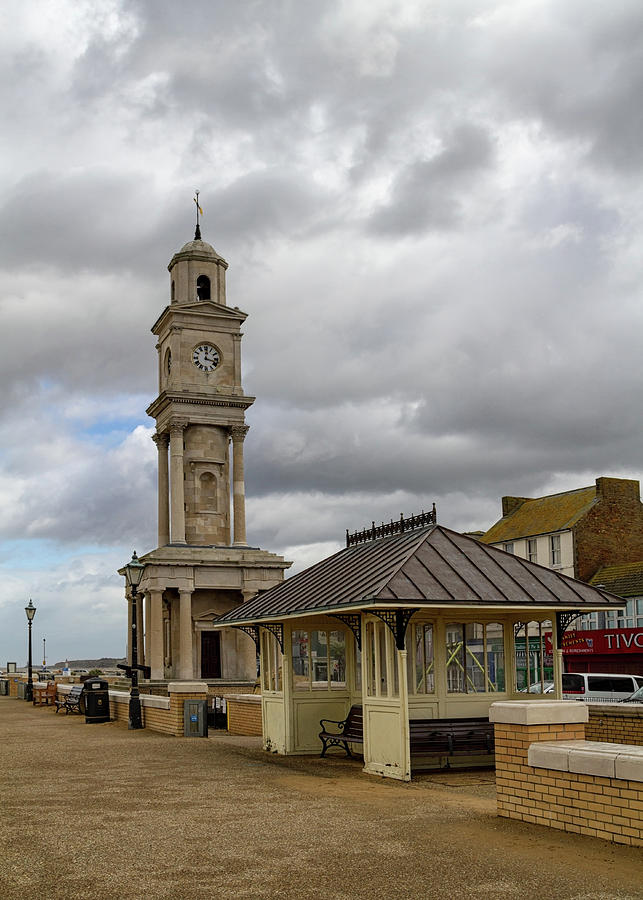 Herne Bay Clock Tower Photograph By Shirley Mitchell