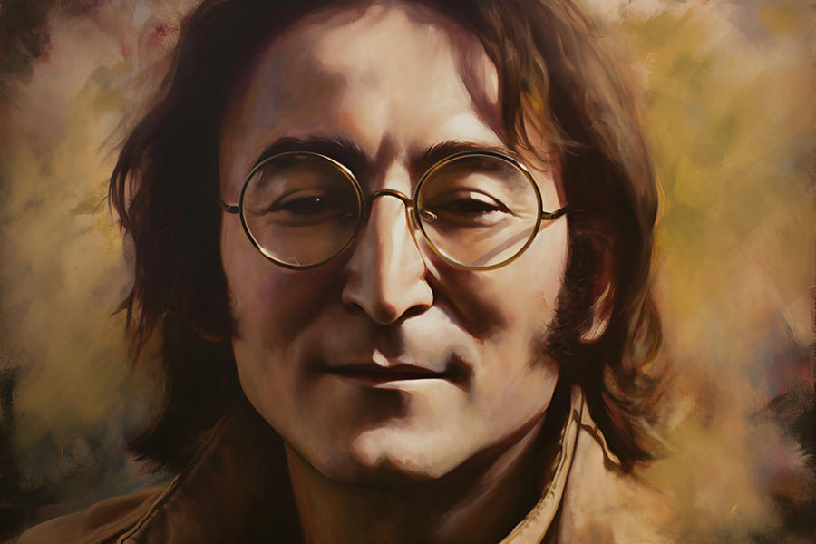 John Lennon Digital Art By Gaukhar Yerk Fine Art America