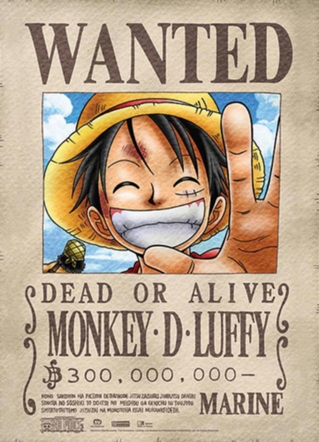 Luffy Wanted Digital Art By Gene Bradford