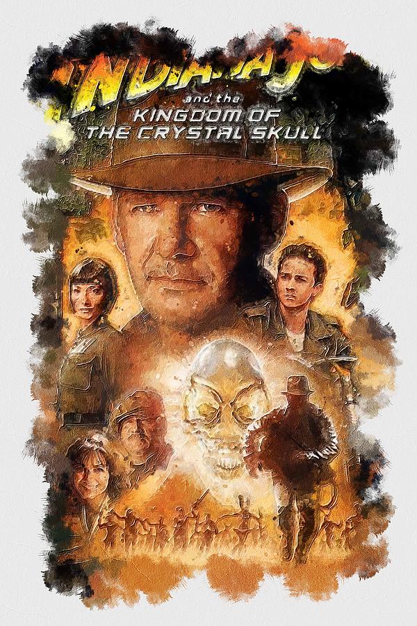 Movie Indiana Jones And The Kingdom Of The Crystal Skull Digital Art By