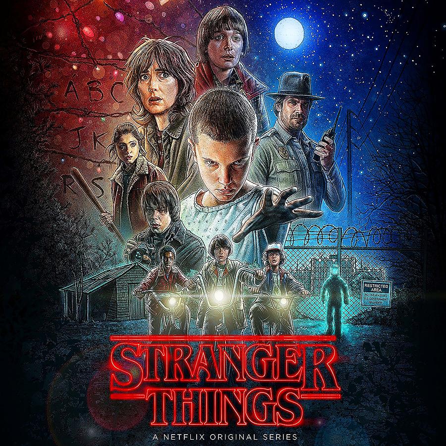 Stranger Things Painting By Issam Lachtioui Pixels