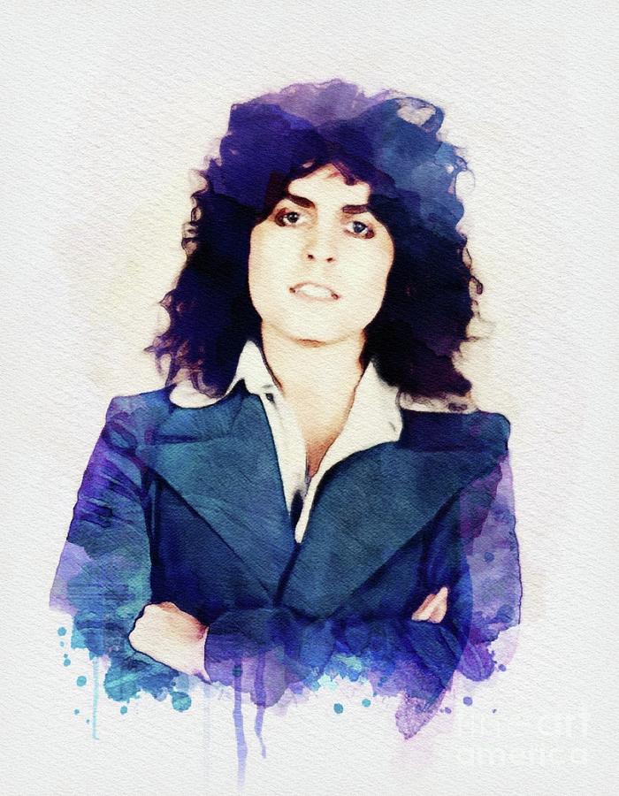 Marc Bolan Music Legend Painting By John Springfield Fine Art America